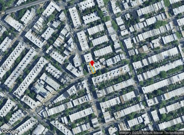  5905 Catalpa Ave, Ridgewood, NY Parcel Map