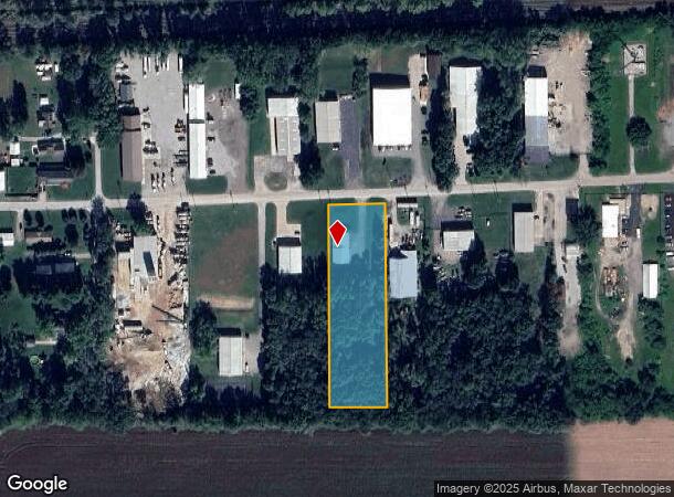  1453 3Rd St, Osceola, IN Parcel Map