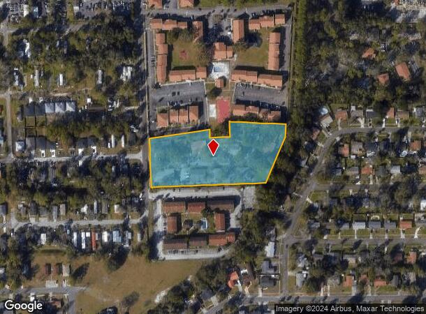  5601 California Ave, Jacksonville, FL Parcel Map