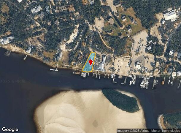 4936 S Peninsula Dr, Ponce Inlet, FL Parcel Map