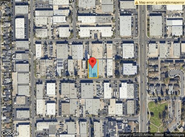  5395 Industrial Dr, Huntington Beach, CA Parcel Map