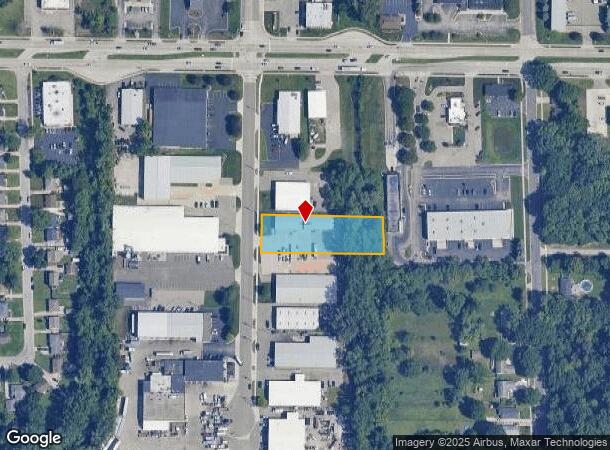  4484 Roger B Chaffee Mem Dr Se, Grand Rapids, MI Parcel Map