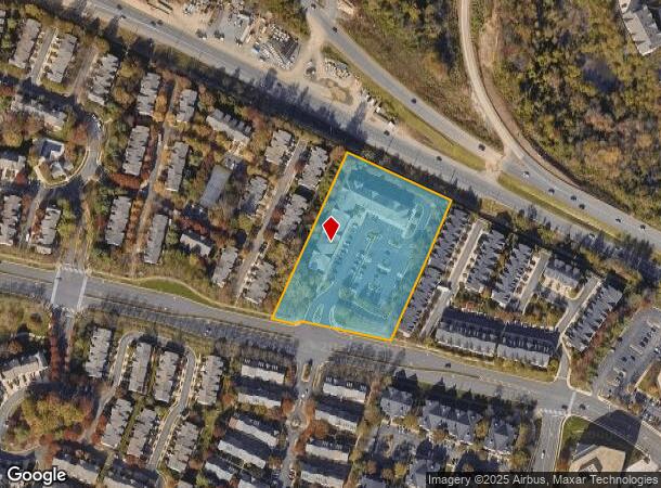  11400 Random Hills Rd, Fairfax, VA Parcel Map
