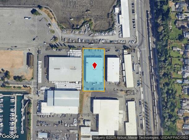  1032 10Th St, Everett, WA Parcel Map