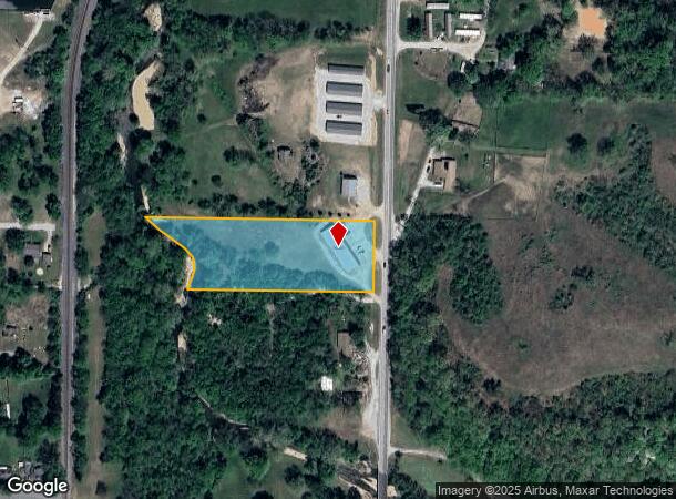  1162 N College St, Neosho, MO Parcel Map