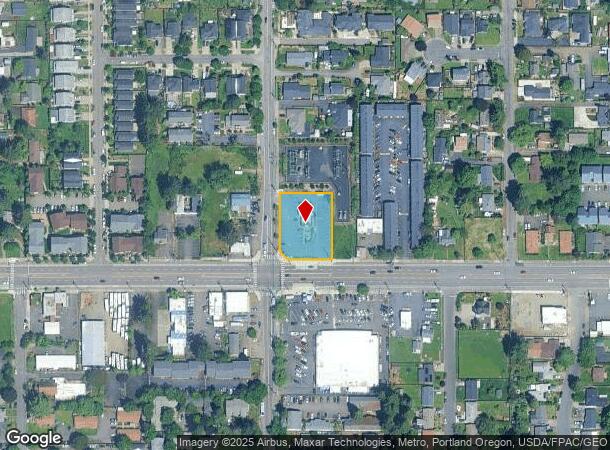  17405 Se Division St, Portland, OR Parcel Map
