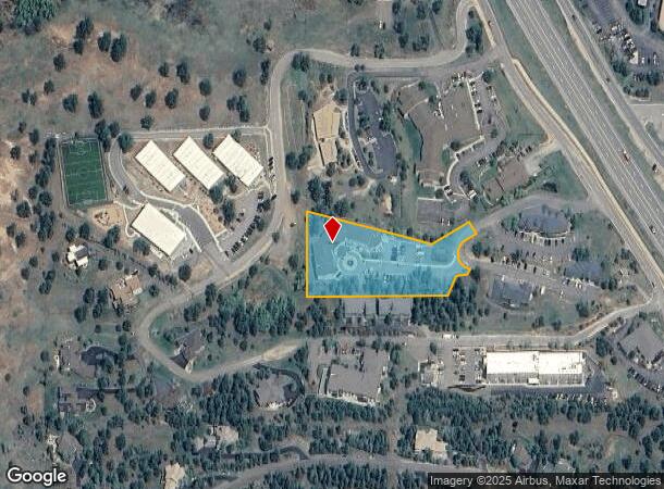 31383 Frost Way, Evergreen, CO Parcel Map