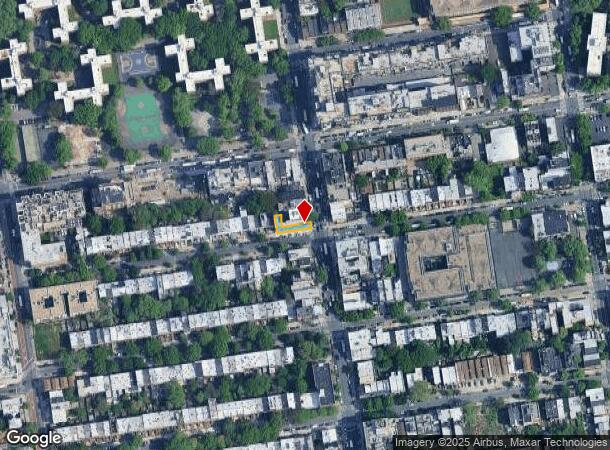  586 Marcy Ave, Brooklyn, NY Parcel Map