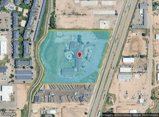 3301 W Service Rd, Evans, CO Parcel Map