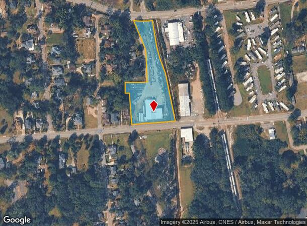  121 Brooklyn Ave, Anderson, SC Parcel Map