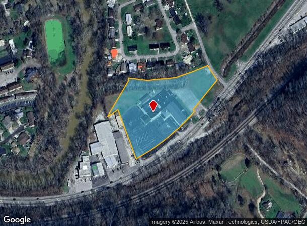 7737 Us Route 60 E, Barboursville, WV Parcel Map