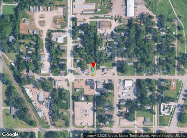  616 Nw Paramore St, Topeka, KS Parcel Map