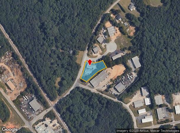  1929 Lake Rockaway Rd Nw, Conyers, GA Parcel Map