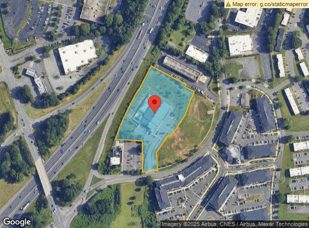  219 Archdale Dr, Charlotte, NC Parcel Map