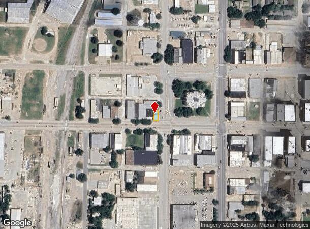 100 W Elm St N, Hillsboro, TX Parcel Map
