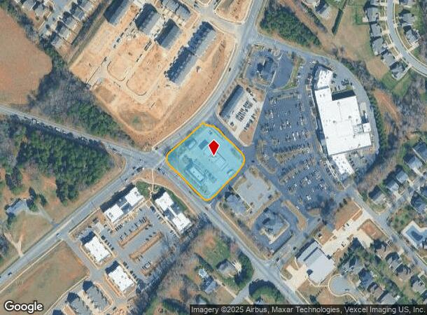 9960 Poplar Tent Rd, Concord, NC Parcel Map