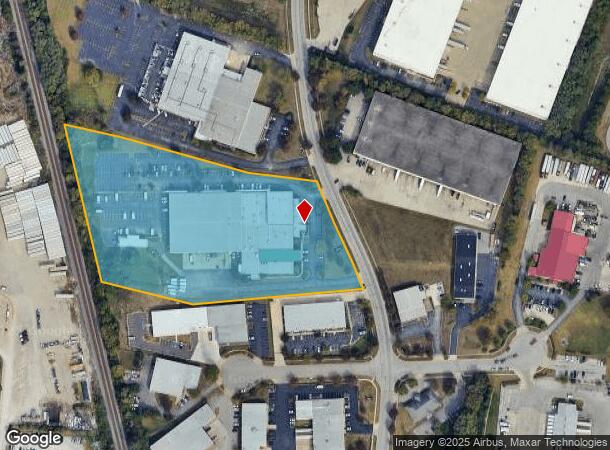 1713 Jaggie Fox Way, Lexington, KY Parcel Map