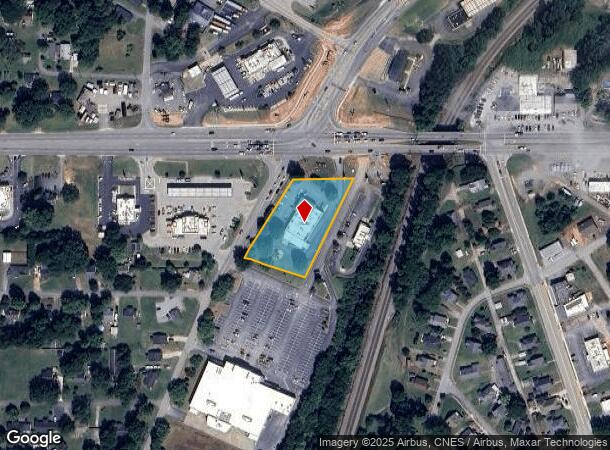  101 Locust St, Lyman, SC Parcel Map