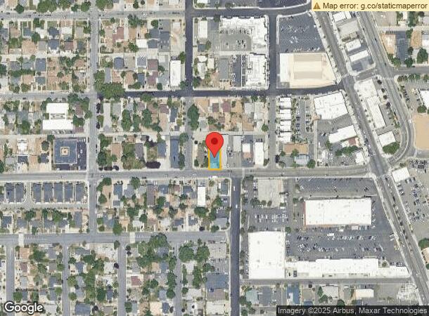  137 1/2 Mount Rose St, Reno, NV Parcel Map