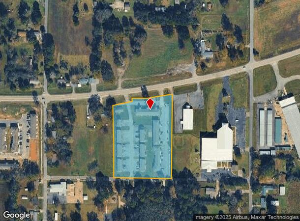  1005 Carson St, Beebe, AR Parcel Map