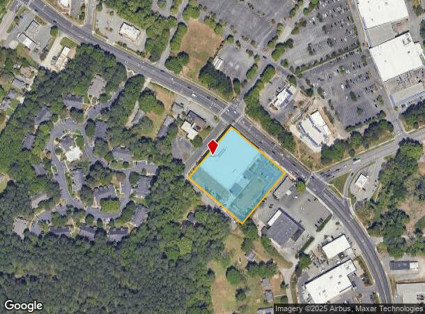  3447 N Roxboro St, Durham, NC Parcel Map