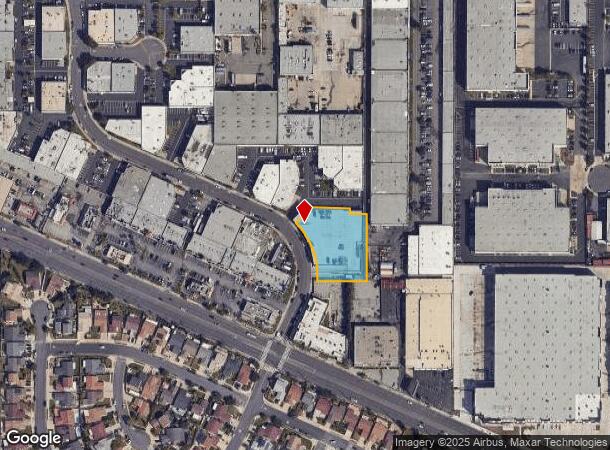  22930 Lockness Ave, Torrance, CA Parcel Map