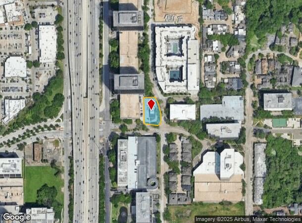  1304 Post Oak Park Dr, Houston, TX Parcel Map