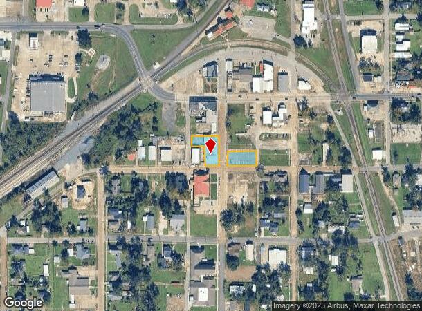 102 N Pine St, Dequincy, LA Parcel Map