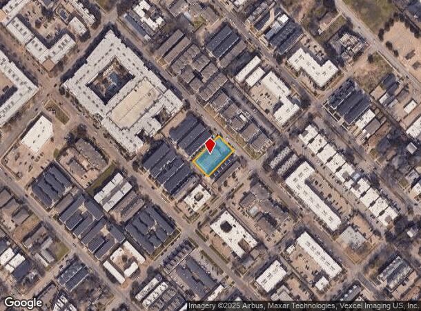  2115 N Garrett Ave, Dallas, TX Parcel Map