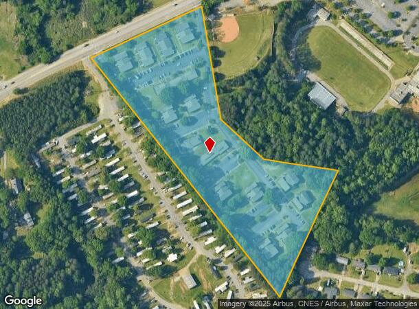  2735 Anderson Rd, Greenville, SC Parcel Map