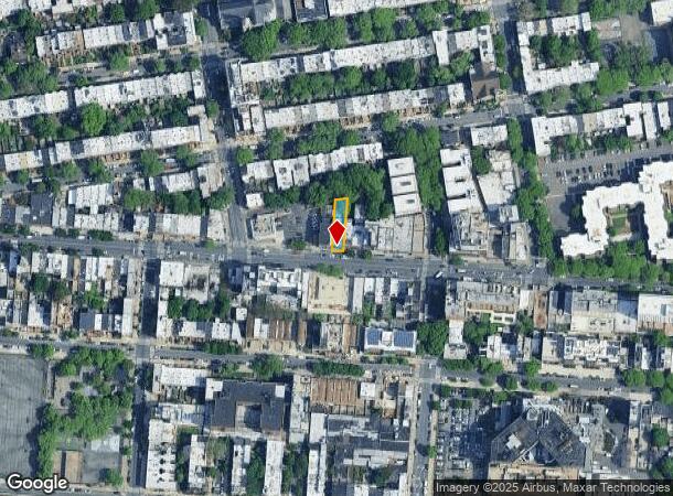  1547 Fulton St, Brooklyn, NY Parcel Map