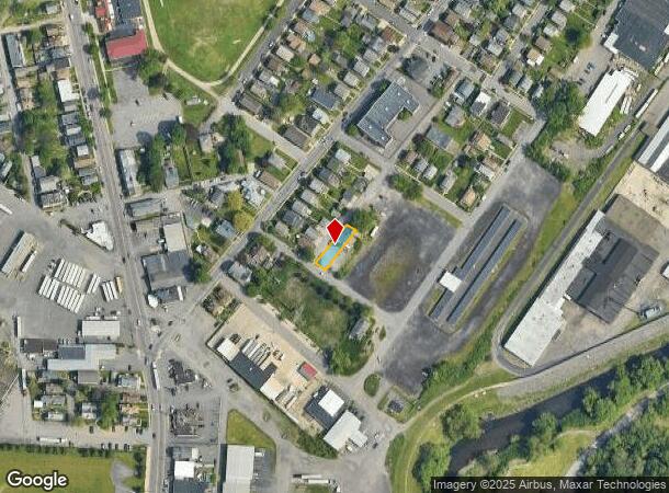  426 Bartel St, Scranton, PA Parcel Map