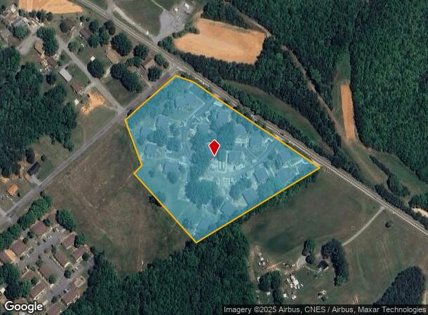  2150 Sinai Rd, South Boston, VA Parcel Map