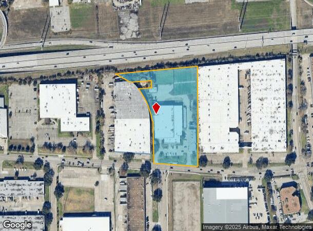 10400 Harwin Dr, Houston, TX Parcel Map