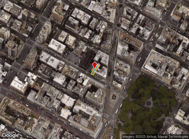  11 W 25Th St, New York, NY Parcel Map