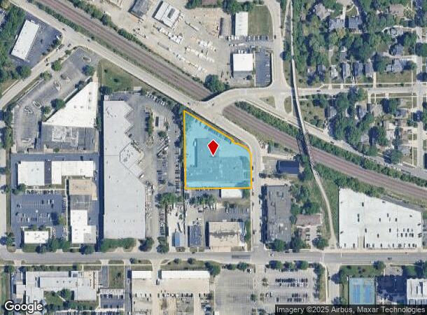  100 Bridge St, Wheaton, IL Parcel Map