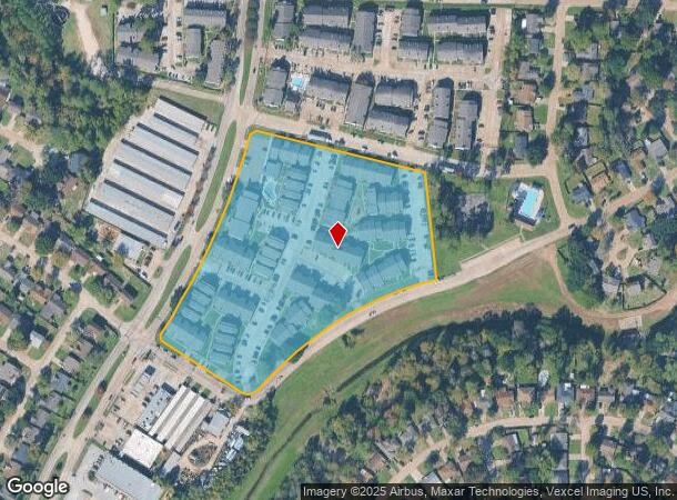 695 Normandy St, Houston, TX Parcel Map