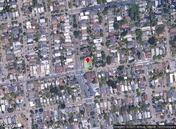 2495 Sacramento St, Berkeley, CA Parcel Map