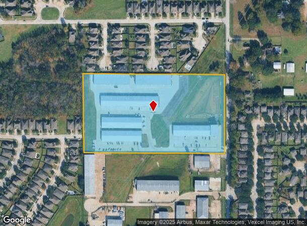  21631 Rhodes Rd, Spring, TX Parcel Map