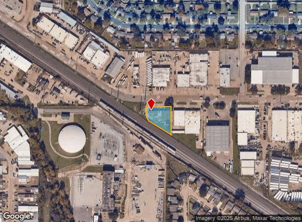  702 E Walnut St, Garland, TX Parcel Map