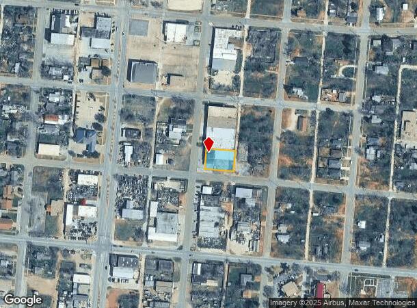  1109 Walnut St, Abilene, TX Parcel Map