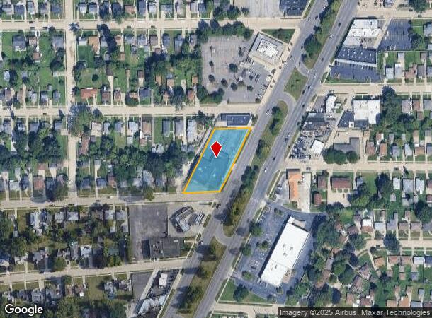 24717 Gratiot Ave, Eastpointe, MI Parcel Map