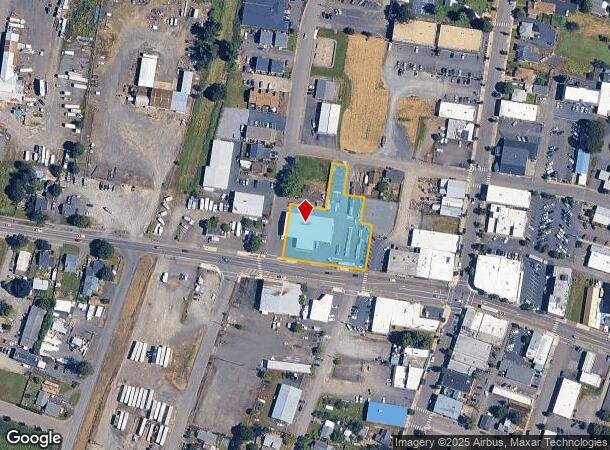 213 W Main St, Molalla, OR Parcel Map