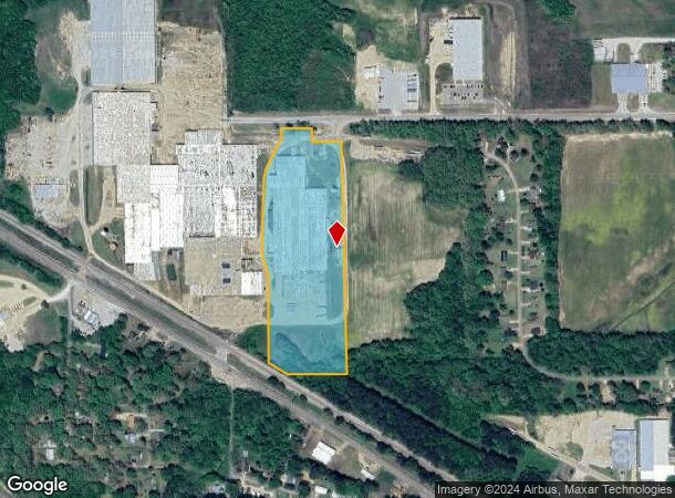  1201 W Bankhead St, New Albany, MS Parcel Map