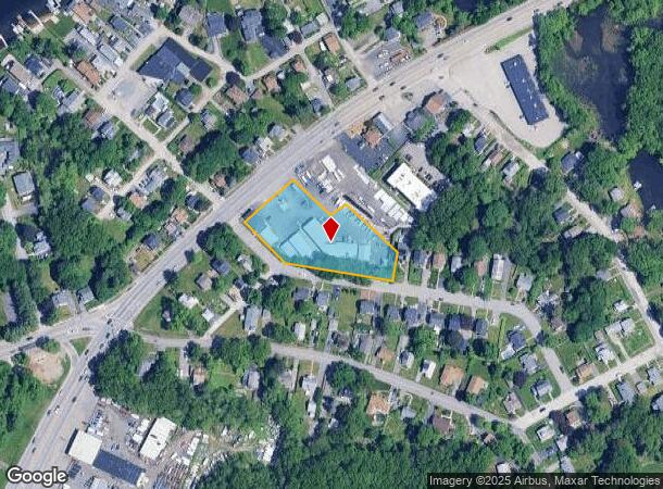  626 Sunderland Rd, Worcester, MA Parcel Map