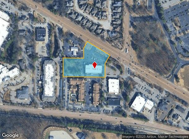  9309 Poplar Ave, Germantown, TN Parcel Map
