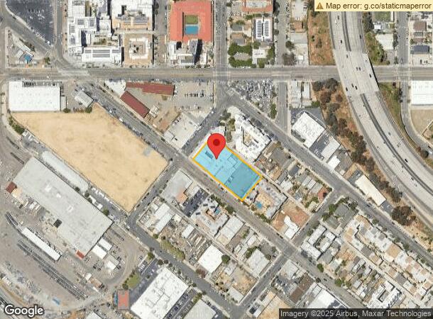  1606 National Ave, San Diego, CA Parcel Map