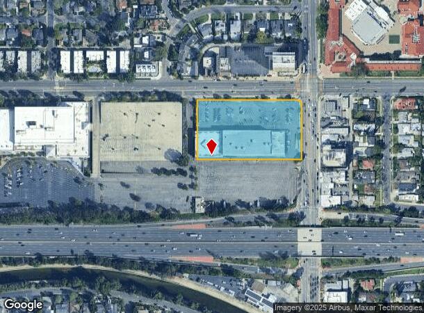 13730 Riverside Dr, Sherman Oaks, CA Parcel Map