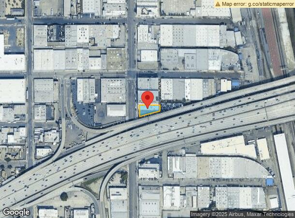  1218 S Santa Fe Ave, Los Angeles, CA Parcel Map