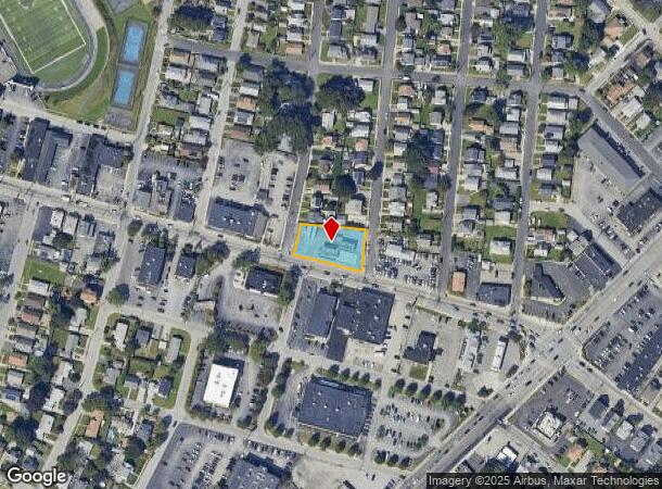  1025 Park Ave, Cranston, RI Parcel Map